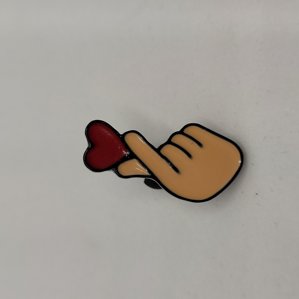 Pin: Love, I Love You, Hand, enamel pin